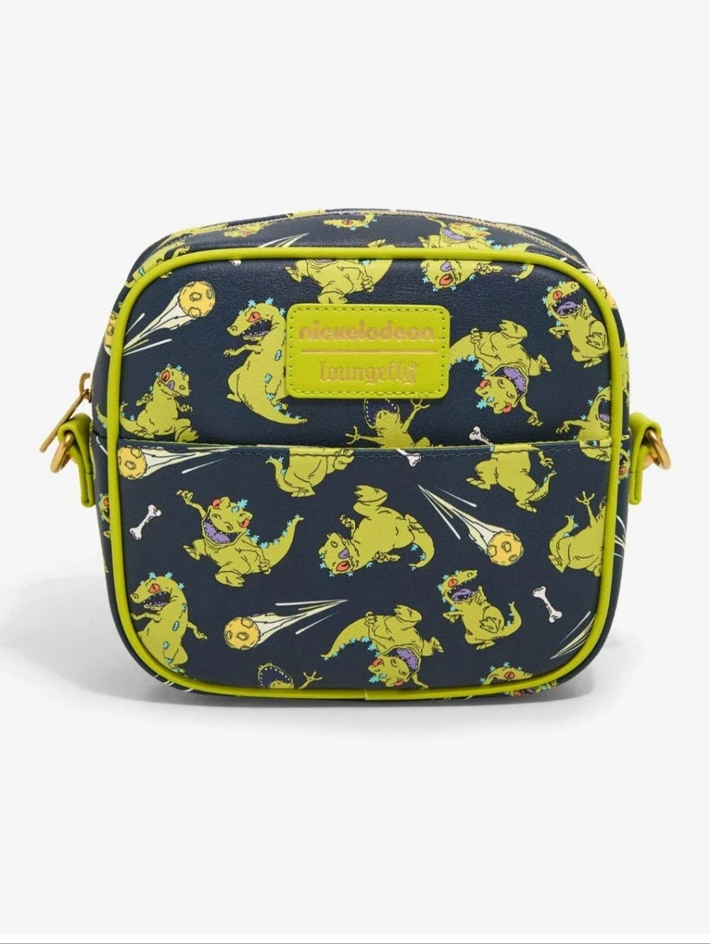 NWT Loungefly Rugrats Reptar Crossbody Bag